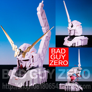 日版万代 限定版 独角兽高达 头像 支架 1/48 1/144 非FW HGUC RG