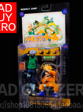 日版正版 限定版 火影忍者 卡卡西 鸣人 手办 非 万代 MEGAHOUSE