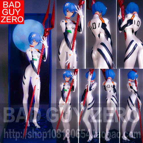 日版限定版 EVA 一番赏 A赏 绫波丽 朗基努斯枪 手办 非寿屋 SEGA