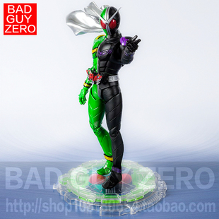 日版万代 SHF 假面骑士W 创骑 巫骑 灵骑 驰骑 铠武 表盘底座地台