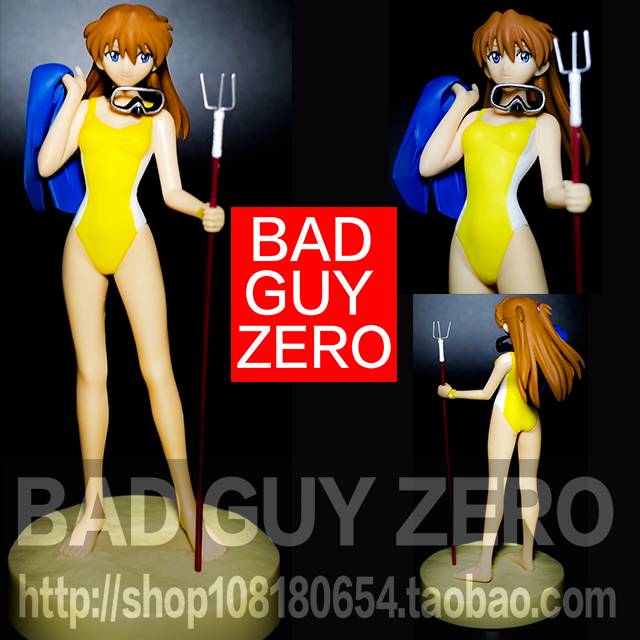 日版 限定版 EVA 明日香 SEGA 泳装 手办 非 海洋堂 万代 寿屋