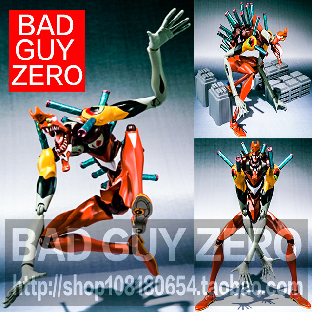 日版万代 robot魂 eva 新剧场版 2 二号机 077 兽化形态