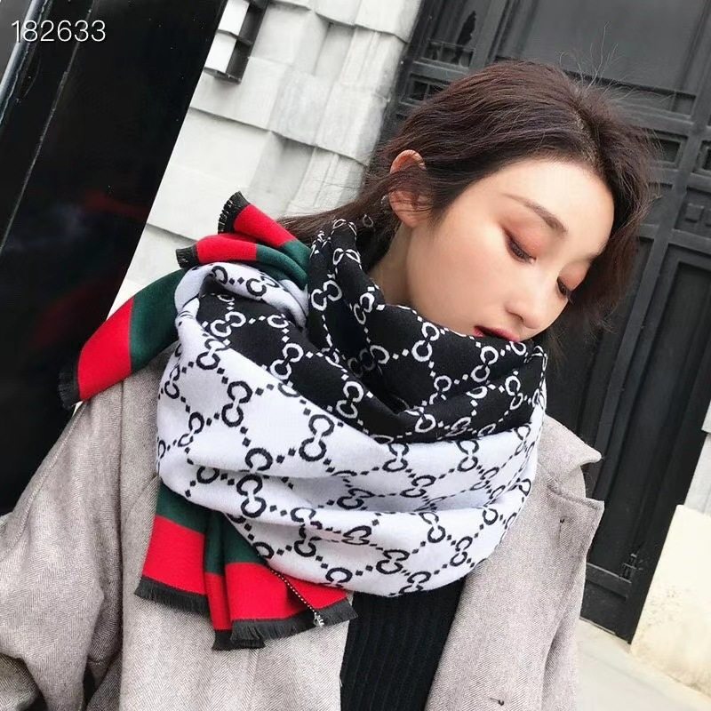 2025新款韩版印花围巾冬季保暖两用披肩围脖时尚ins女春秋潮