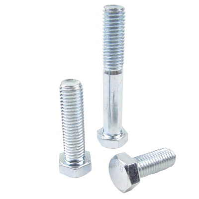 8.8级镀锌外六角螺栓螺丝