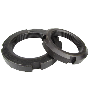 国标GB812圆螺母/开槽锁紧螺母/止退螺母M10-M200 /1.0-2.0-3.0牙