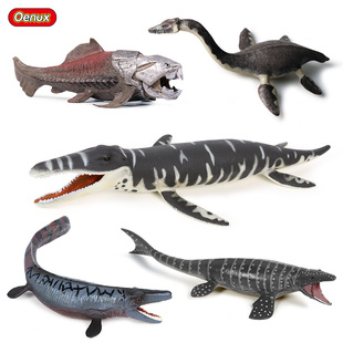 儿童恐龙实心仿真海底恐龙模型玩具海王龙沧龙蛇颈龙邓氏鱼摆件
