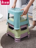 美丽雅凳子加厚塑料防滑儿童凳家用休闲小板凳居家简约现代换鞋 凳