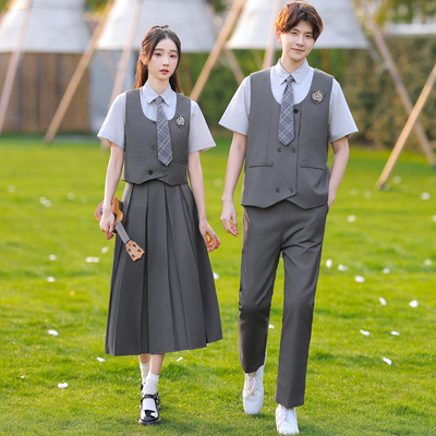 班服高中生夏季毕业照套装