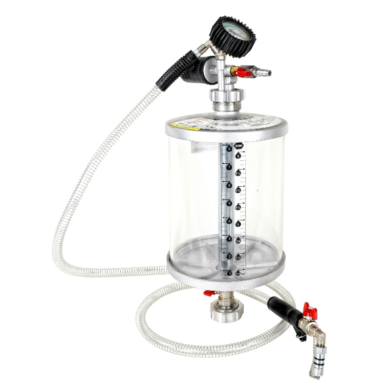 路博LubeWorks 蓝点废油回收机接油机配件真空发生器显示桶总成