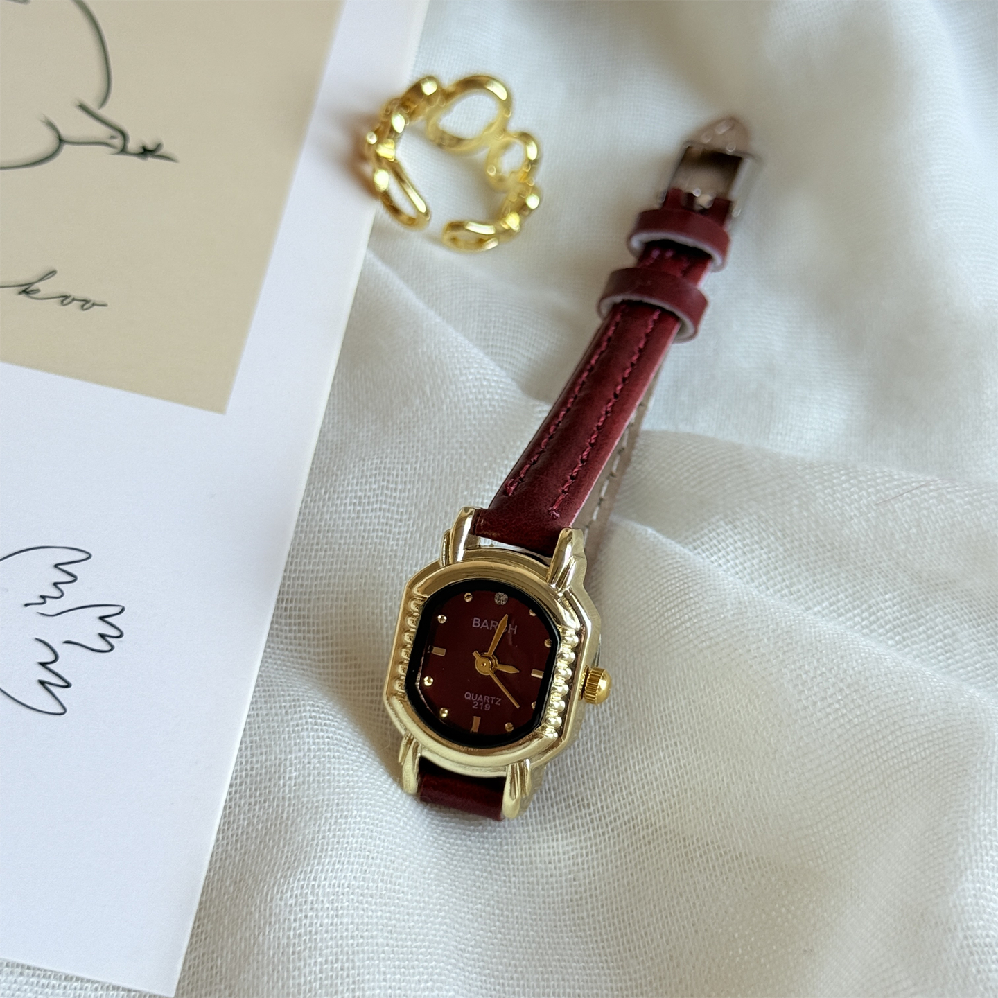 barsh高级椭圆形手表女