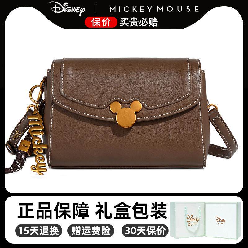 迪士尼米奇包包女士2026新款单肩斜挎包小方包通勤小众妇女节礼物