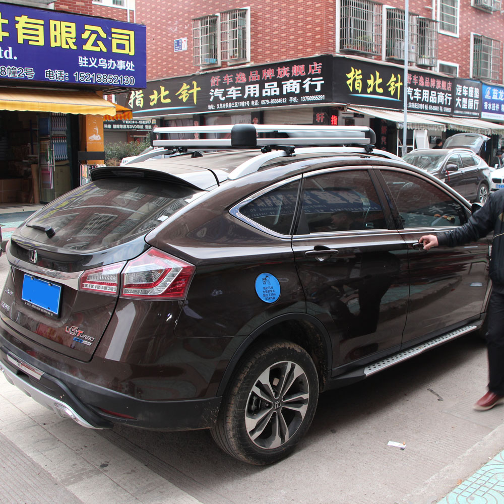 u6行李架铝合金改装免打孔