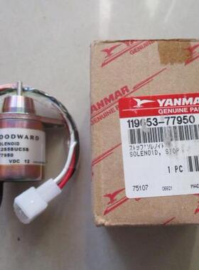 YANMAR洋马ATY3300柴油发电机发动机 配件 熄火线圈 开关 电磁阀