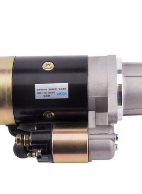 柴油机启动机起动马达12齿配件QD1201 永磁发电减速开关S195S1100