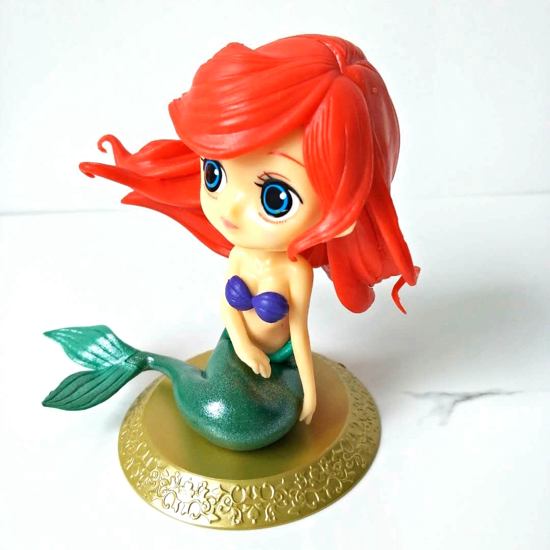 蛋糕装扮卡通人物美人鱼公主摆件大眼睛公主甜品台女生生日礼物