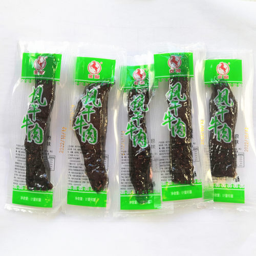 正宗蒙粮牛肉干手撕风干无糖零食
