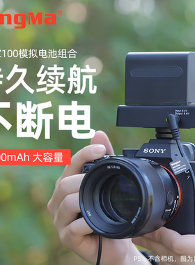 np-fz100相机假电池适用索尼sony a7m3 A7c A7R3 a7s3 A7R4 A7M4 7RM3 A6600 A9M2单反视频直播外接电源