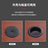 Компьютерные отверстия проникновения на стол на столе стола стола стола стола, декоративная крышка, накрыть уродливую крышку, отверстие для стола, крышка коробки полости