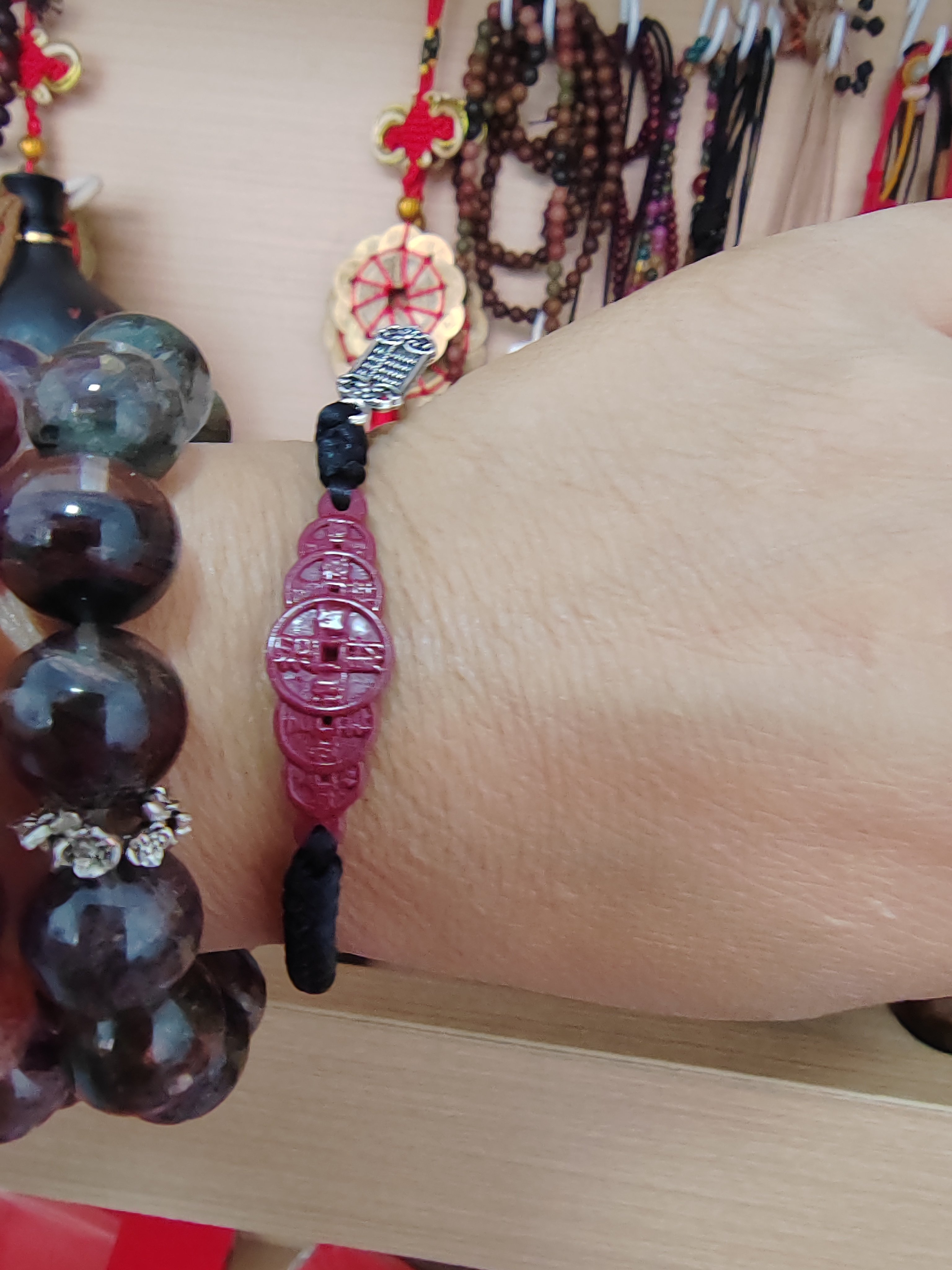 高含量紫金砂朱砂铜钱本命年手工手绳,珠宝/钻石/翡翠,手饰,淘宝优惠券,粉丝福利购,淘宝优惠卷