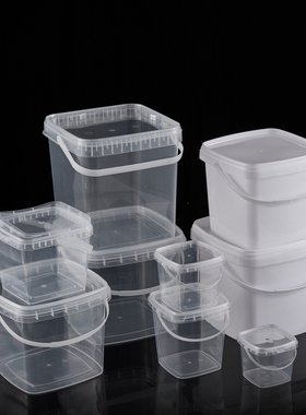 食品级塑料桶密封加厚手提带盖