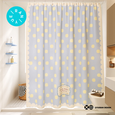 浴室卫生间浴帘防水防霉加厚高档门帘洗澡遮挡帘子隔断帘防水布