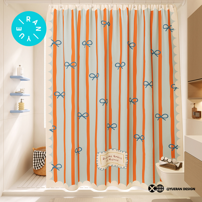 浴室卫生间浴帘防水防霉加厚高档门帘洗澡遮挡帘子隔断帘防水布
