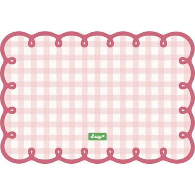 复古格纹防水防油免洗ins风餐垫隔热垫厨房碗筷台面pvc皮革餐桌垫