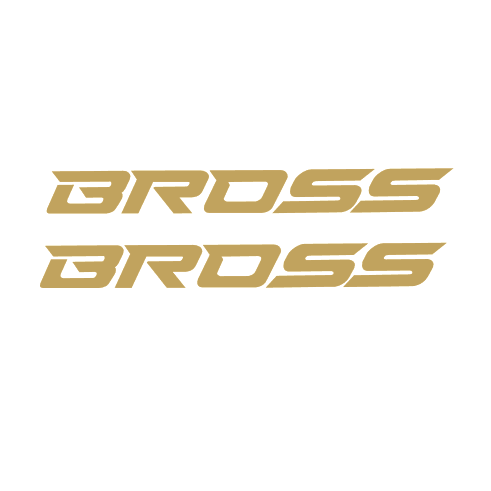 适用于BROSS字母公路车车架贴纸自行车车贴画骑行覆盖贴单车贴花