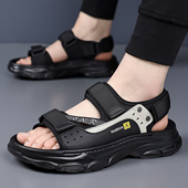 男2026新款 夏季 网面透气软底沙滩鞋 凉鞋 欧洲站户外休闲防滑凉拖鞋
