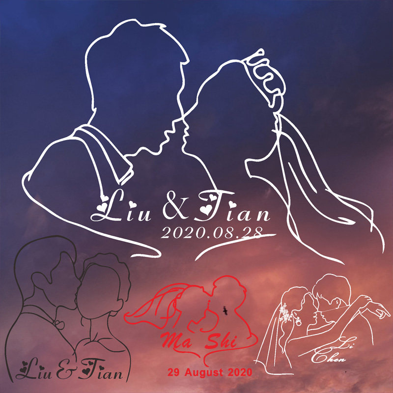 个性名字贴价格 个性名字贴图片 星期三