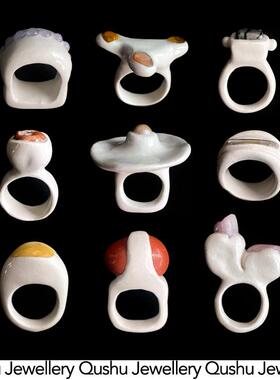 herherlin原创小众珍珠戒指