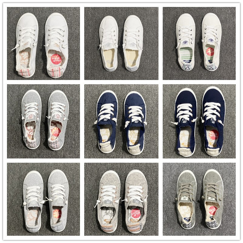 欧美出口记忆垫慢回弹帆布女鞋