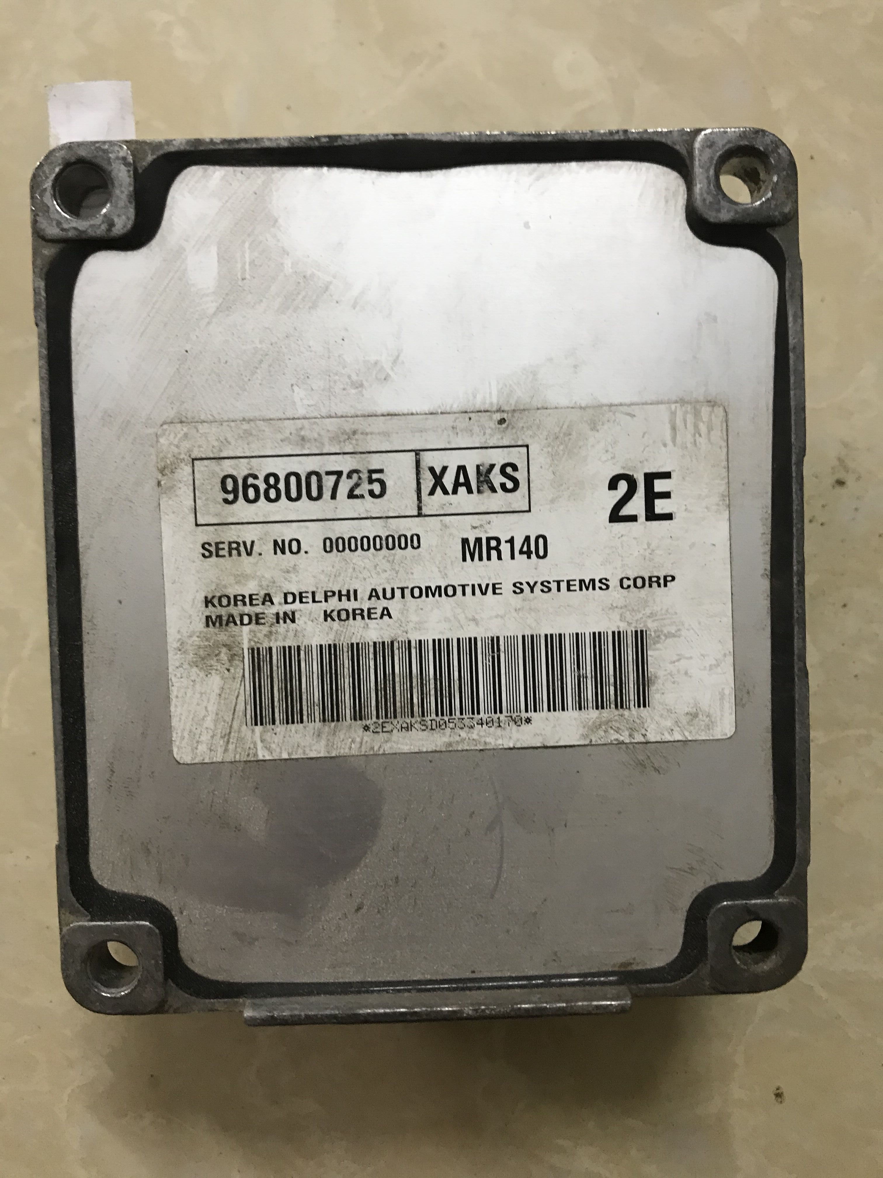 凯越1.6发动机行车电脑板 96800725 XAKS 2E MR140原拆车件