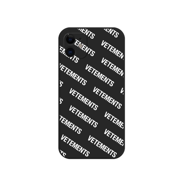 潮牌vetements适用苹果15promax手机壳iphone14全包13软12液态硅胶XRMAX华为oppo小米vivo安卓