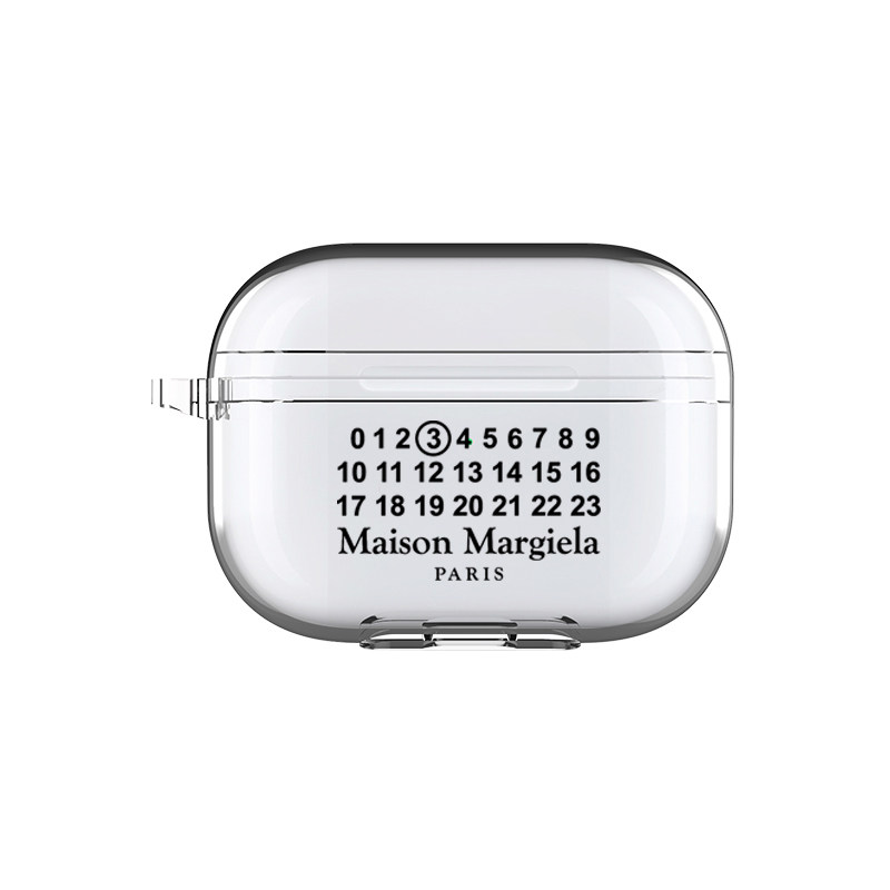thumbnail for Maisonmargiela Is Suitable for Apple Earphone Cases Airpodspro123 Generation Bluetooth Wireless Protective Soft Shell