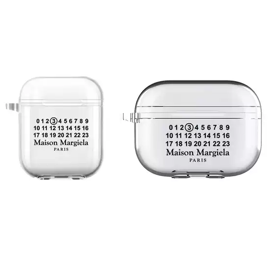 Maisonmargiela Is Suitable for Apple Earphone Cases Airpodspro123 Generation Bluetooth Wireless Protective Soft Shell