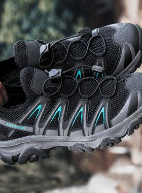 ABC EUEU新款特价登山鞋夏季网面透气鞋轻便防滑户外男女休闲鞋子