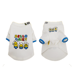 Hoopet x 小黄人联名 宠物夏季衣服泰迪比熊柯基睡衣冬狗狗衣服