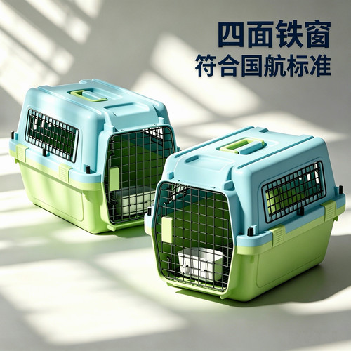宠物航空箱猫笼子外出便携狗狗车载国航大号猫包猫咪托运专用狗笼