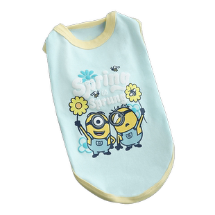 Hoopet x 小黄人联名 狗狗衣服夏天西高地防晒猫咪衣服防掉毛夏季