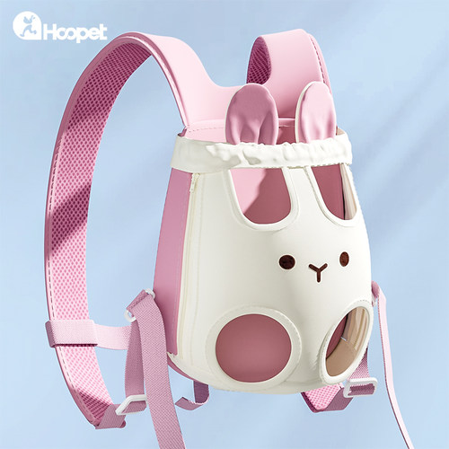 猫咪狗狗外出背带胸前包透气双肩猫包猫猫小型犬外出便携宠物背包