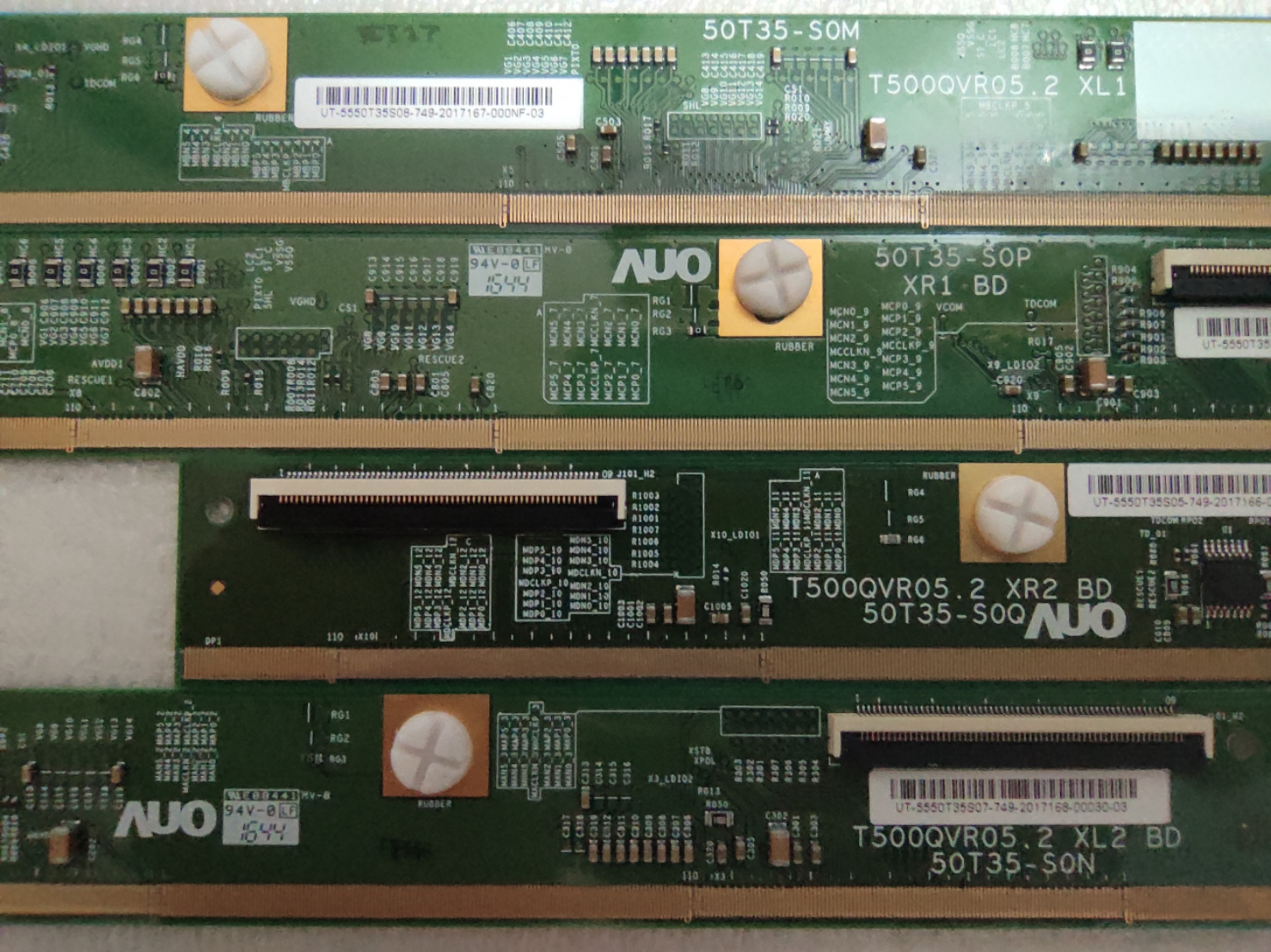 AUO 原装拆机T500QVR05.2 50T35-SON/S0Q/S0M/S0P 边板可到店自提