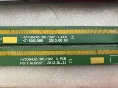 HV550WU2-301/302 X-PCB 47-6001089 拆机边条成色好