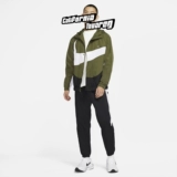 Nike, ветрозащитный модный лонгслив с капюшоном, куртка