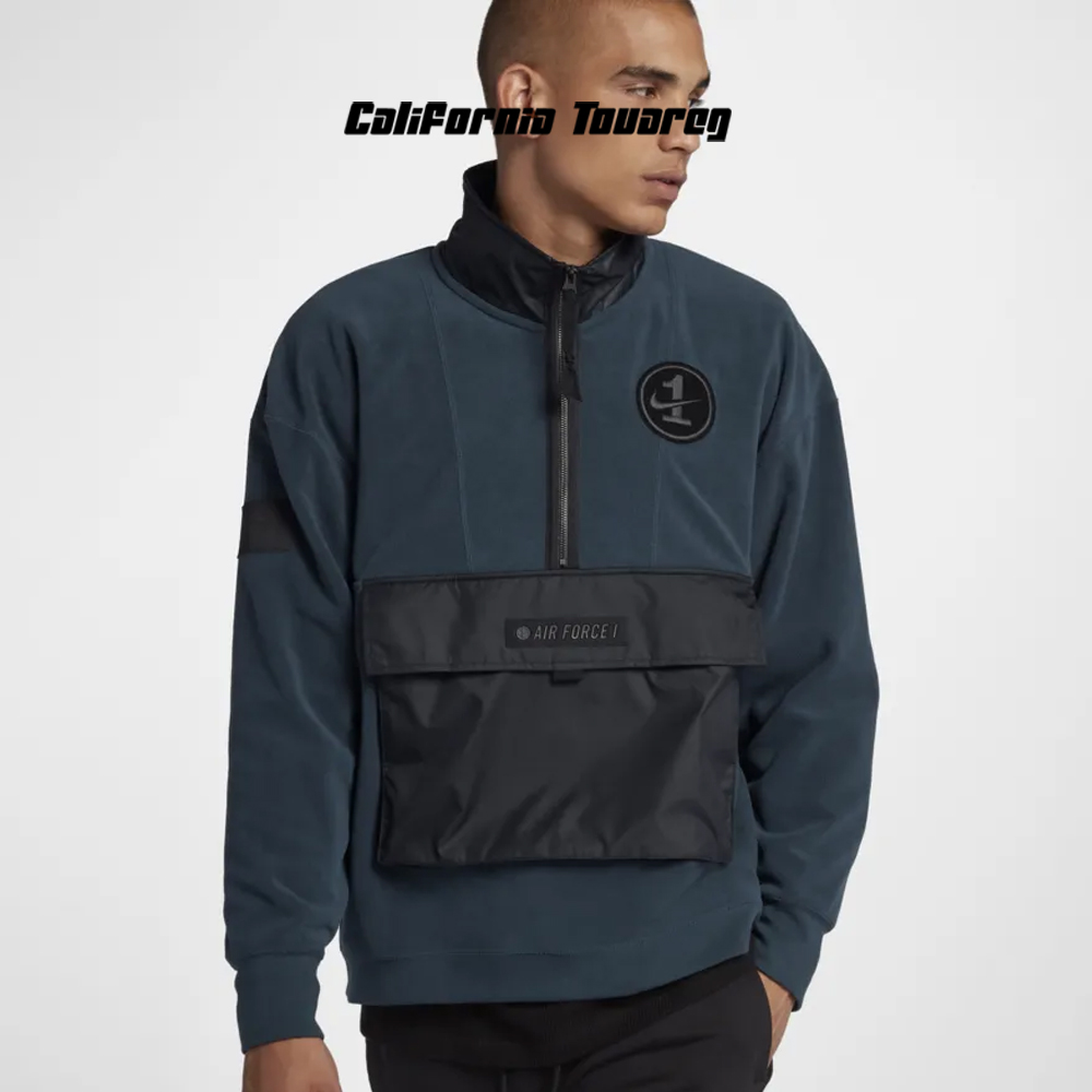 耐克NIKE 2018新款男子运动休闲半拉链多口袋机能卫衣AJ0802-454|msdalam kategori sukan/pakaian kasual, sweater sukan/pullover - dari Buy2taobao.com untuk memberikan perkhidmatan ejen Taobao profesional membeli