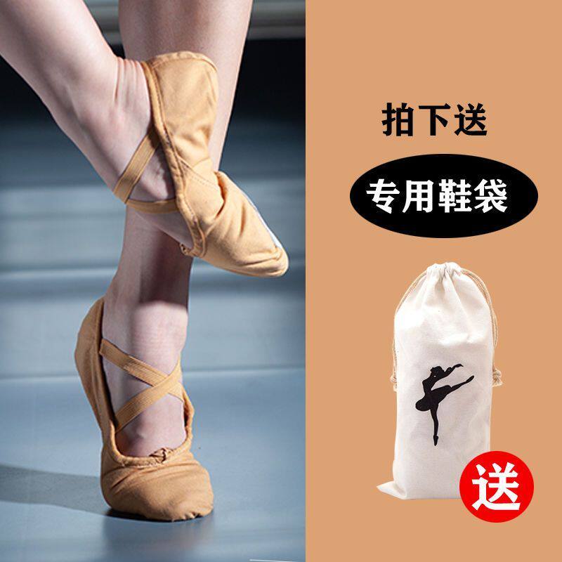 专业舞蹈鞋女软底练功鞋芭蕾舞跳舞蹈鞋