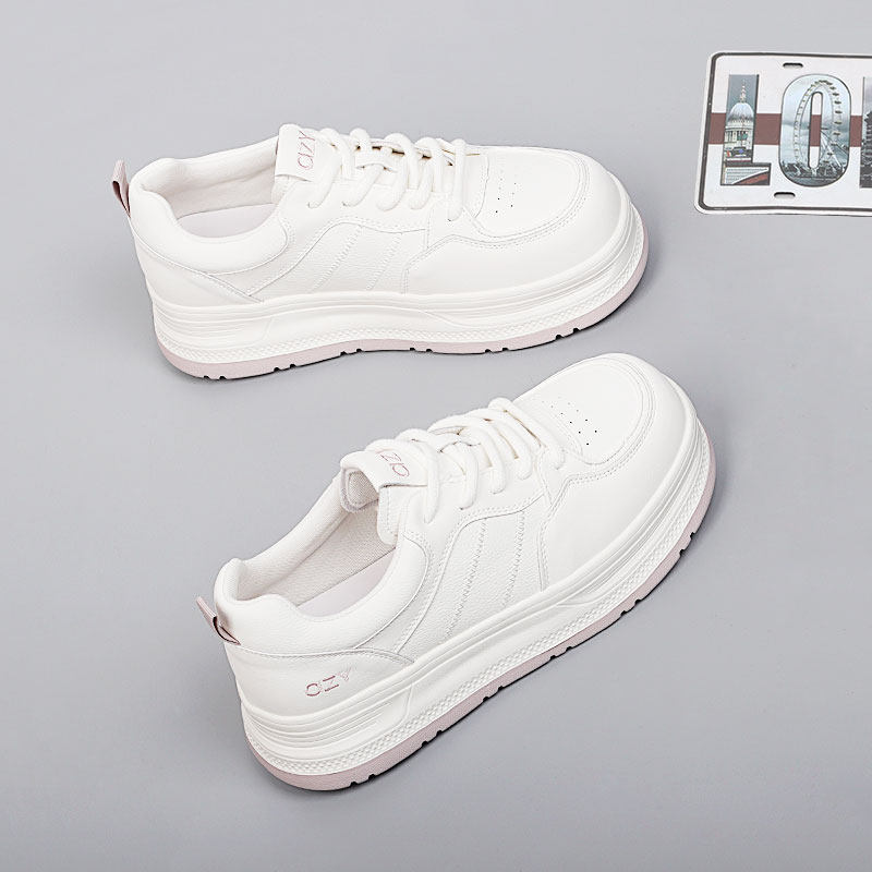 新款大码女鞋41-43脚宽胖肥2026春季单鞋时尚休闲舒适百搭小白鞋,女鞋,时尚休闲鞋,淘宝优惠券,粉丝福利购,淘宝优惠卷