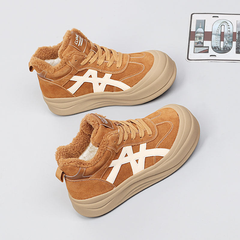 大码女鞋41-43胖mm鞋宽胖脚休闲棉鞋2025冬加绒新款舒适大号板鞋,女鞋,时尚休闲鞋,淘宝优惠券,粉丝福利购,淘宝优惠卷