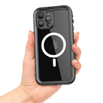 适用于iPhone17Pro防水手机壳苹果16Promax密封壳泡温泉磁吸充电15/14镜头全包防摔15Pro户外卖防雨游泳溯溪