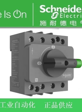 施耐德隔离开关 WG-80/63/4 4P 63A 负荷隔离开关   WG010634